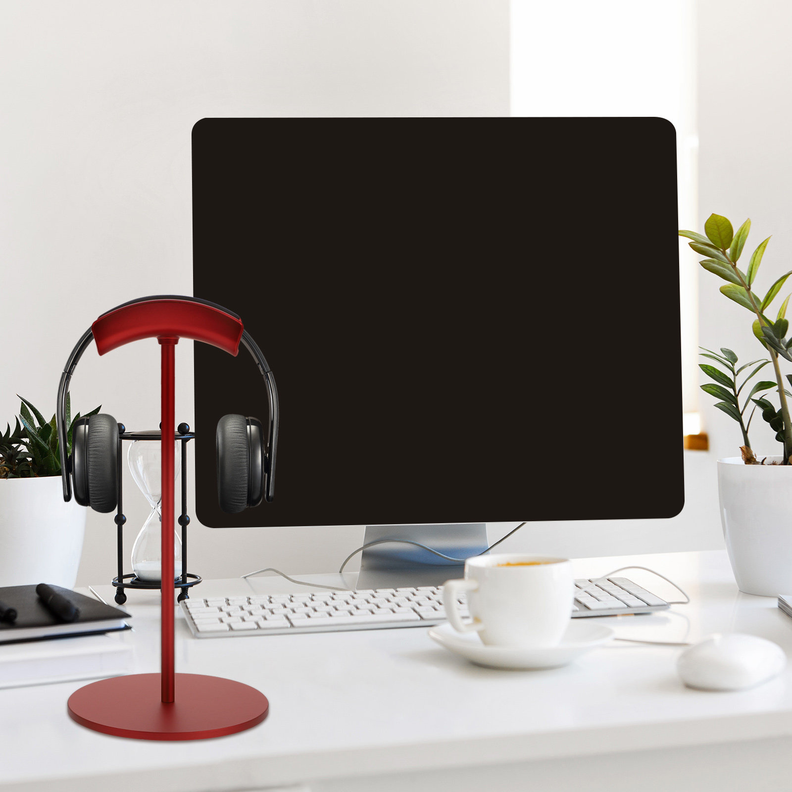 Desk Setup Headphone Stand - 1 pièce Support de casque moderne
