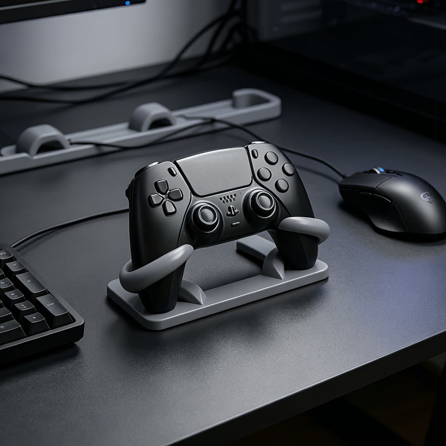 Desk Setup Game - Support de manette de jeu minimaliste
