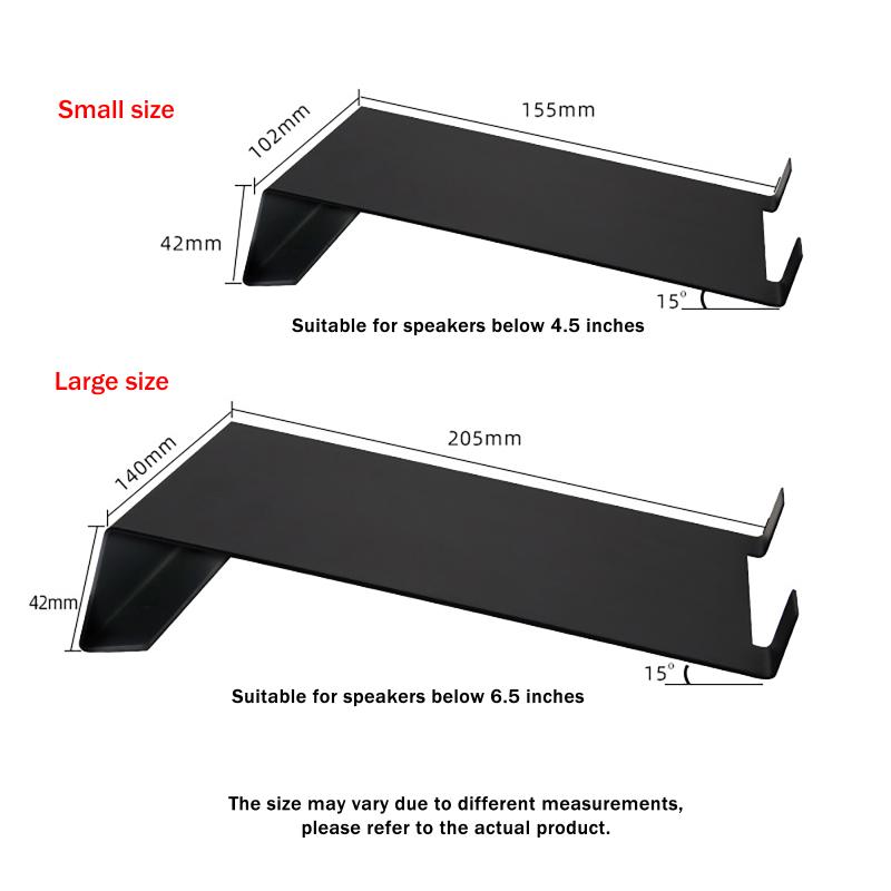 Desk Setup Speakers - Support de haut-parleur de bureau robuste