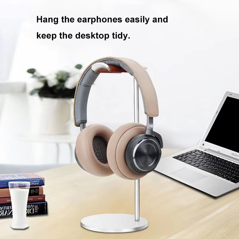 Desk Setup Game - Support de casque incurvé en aluminium,
