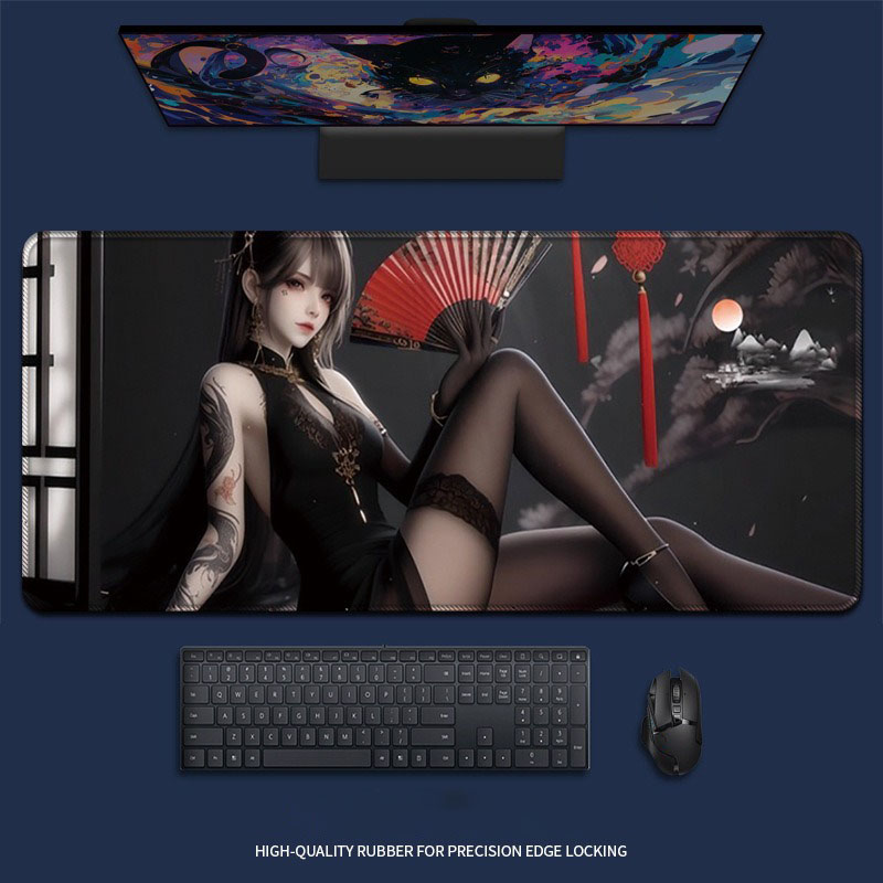 Desk Setup Tech - Tapis de Souris Gaming XXL 900x400