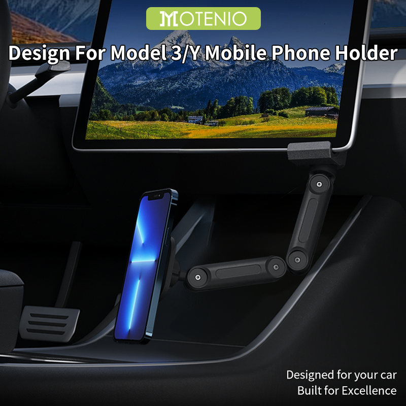 Dual Phone Holder - Support de téléphone magnétique sans fil