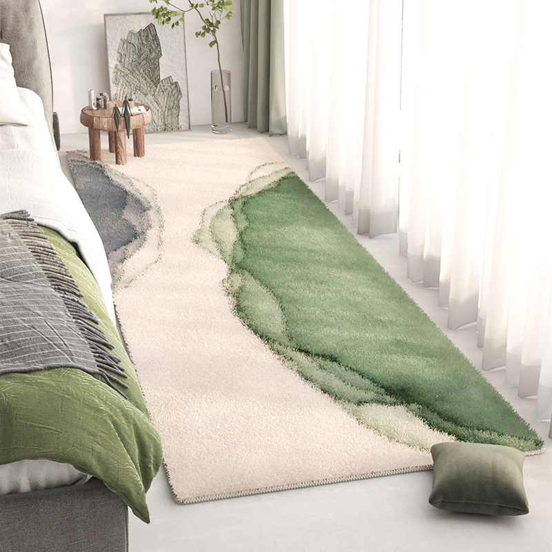 Desk Setup Girly - Tapis de chevet Long pour décoration