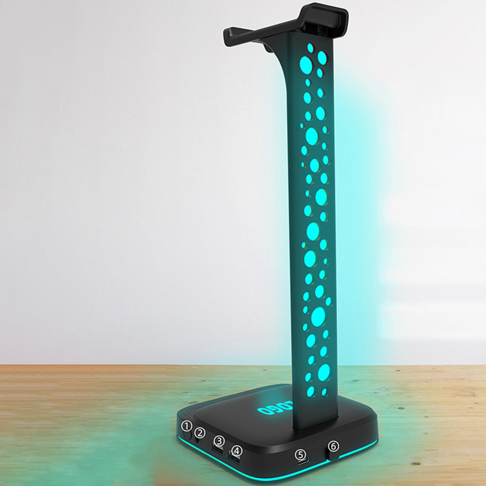 Desk Setup Headphone Stand - Support pour écouteurs, support pour casque,