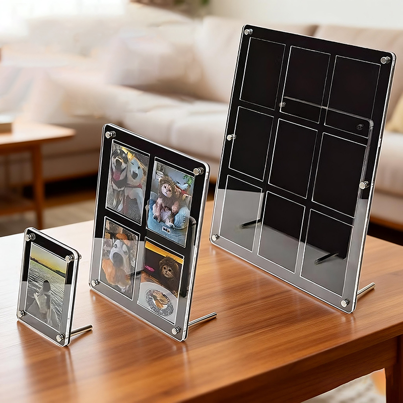 Desk Setup Photo - Support de Présentation Multi-grilles en Acrylique