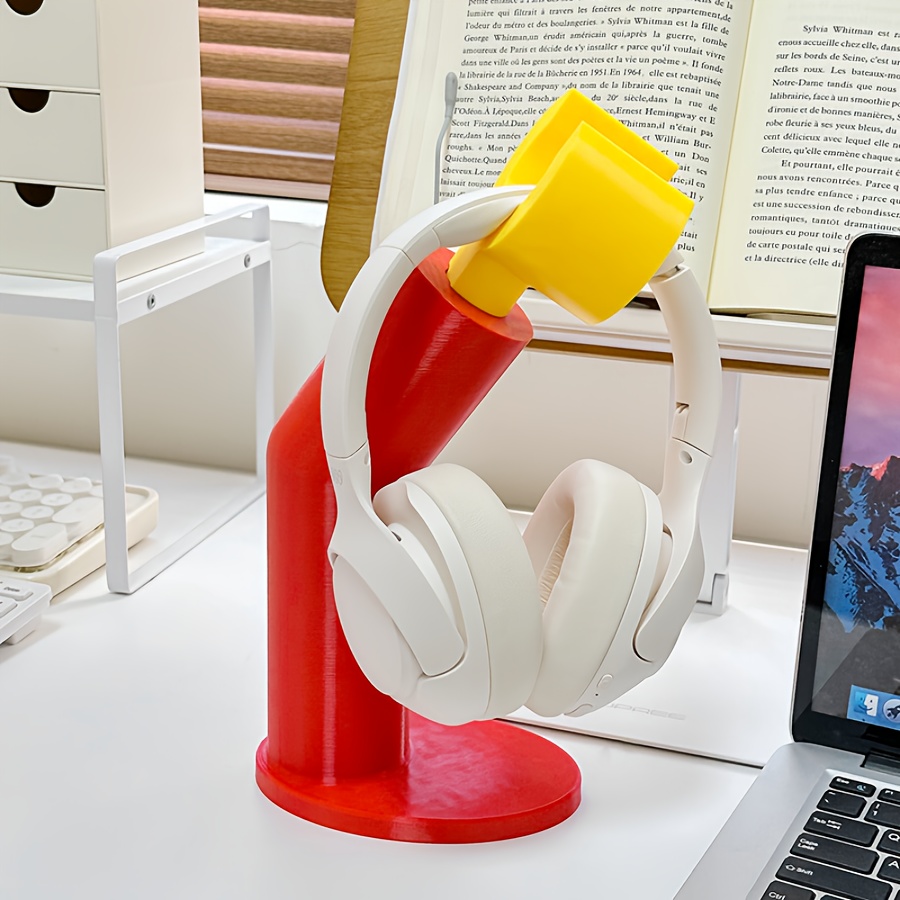 Desk Setup Headphone Stand - Support pour casque et étagère de