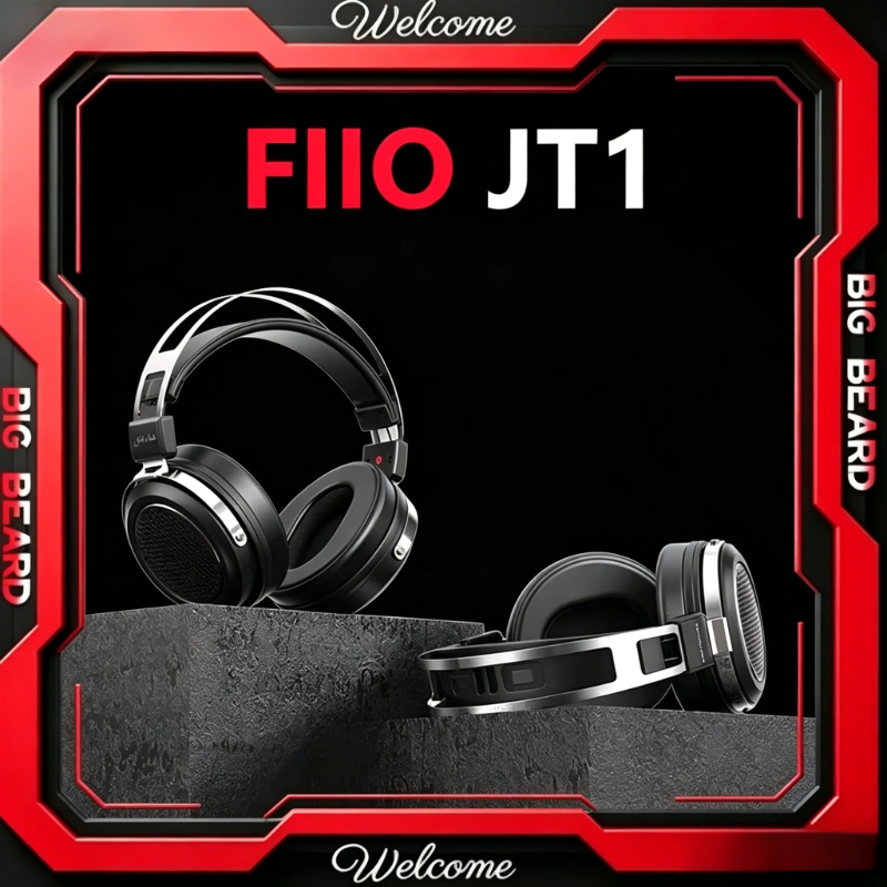 Desk Hifi Setup - Casque studio filaire FiiO JT1 35
