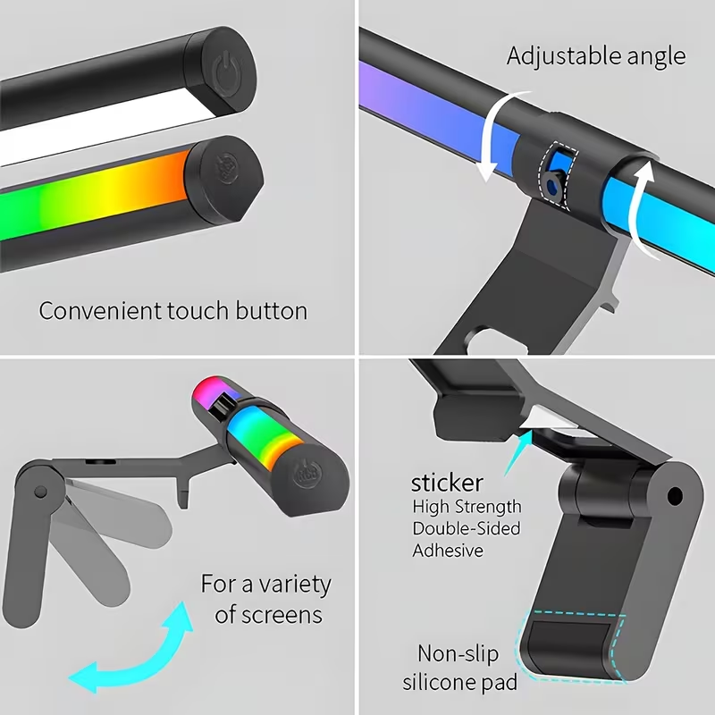 Barre lumineuse RGB pour monit - Desk Setup Game avis et prix