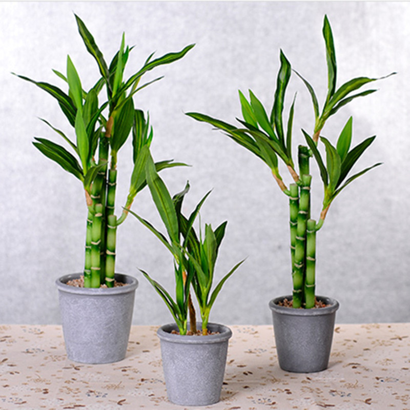 Nouveau 40cm rFtificial chance - Desk Setup Plants avis et prix