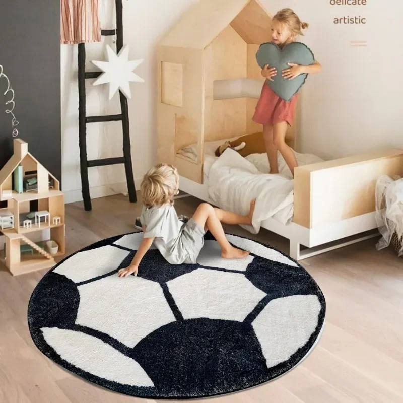 Tapis de sol rond Imitation ca - Desk Setup Girly avis et prix