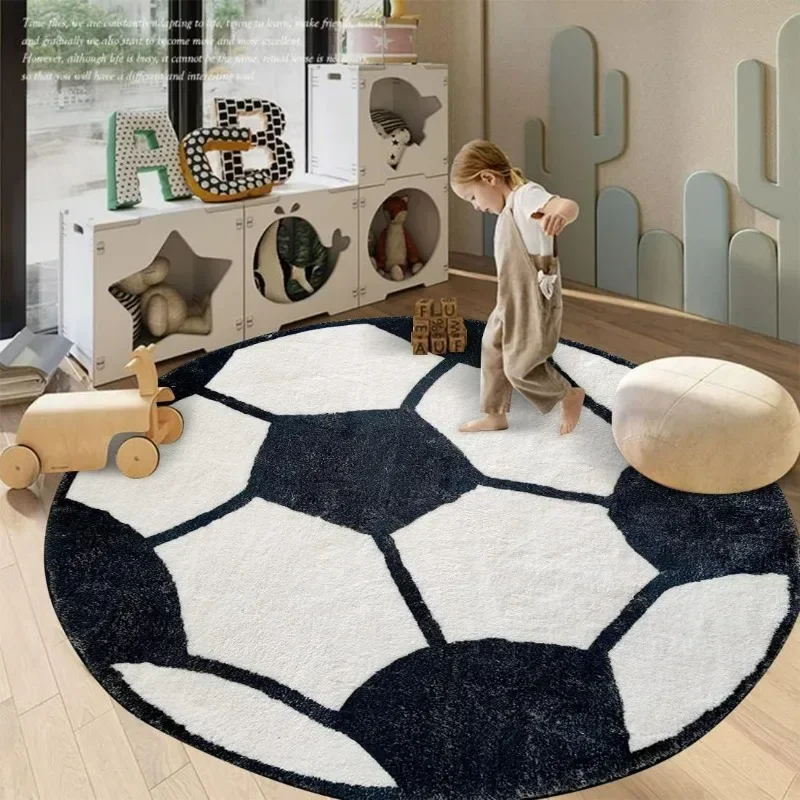 Tapis de sol rond Imitation ca - Desk Setup Girly avis et prix