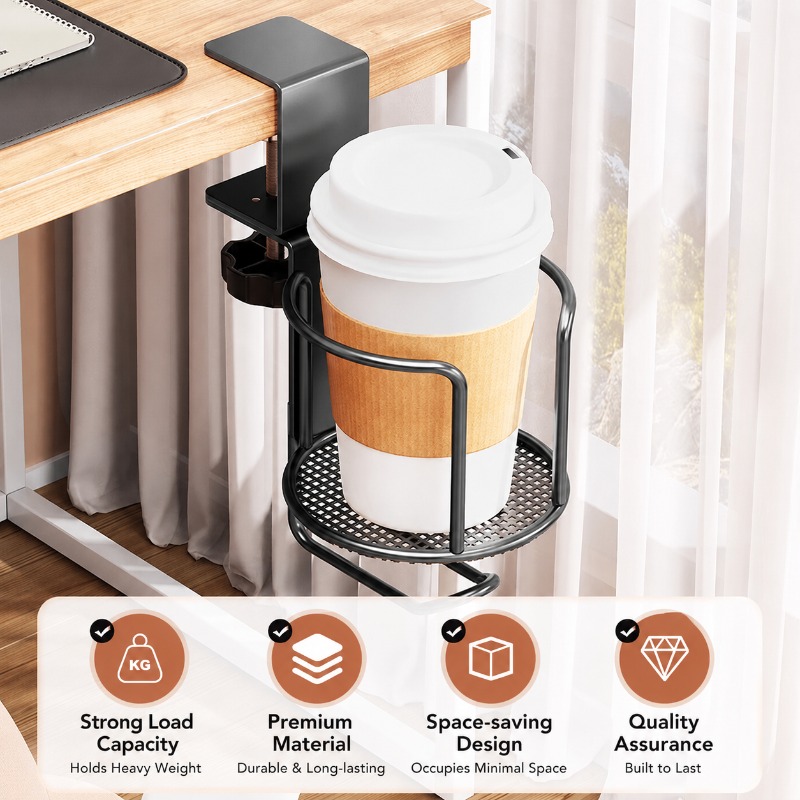 Support de tasse et support po - Desk Setup Headphone Stand avis et prix
