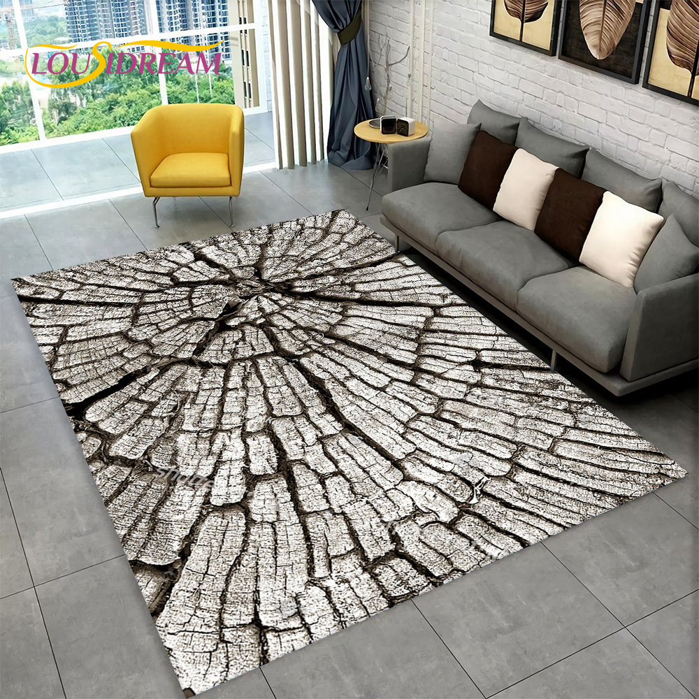 Tapis rétro Mars en bois 3D, g - Desk Setup Girly avis et prix