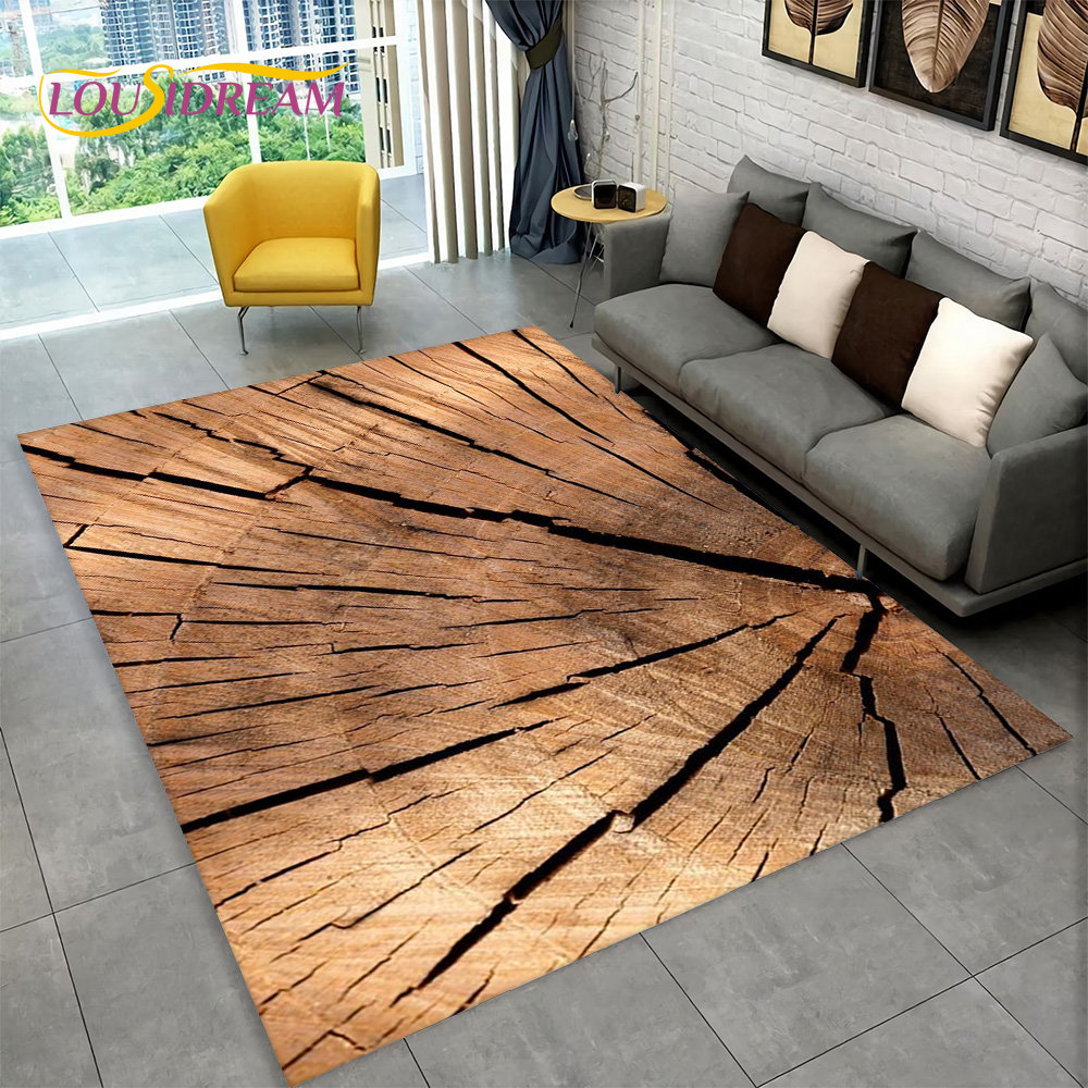 Tapis rétro Mars en bois 3D, g - Desk Setup Girly avis et prix