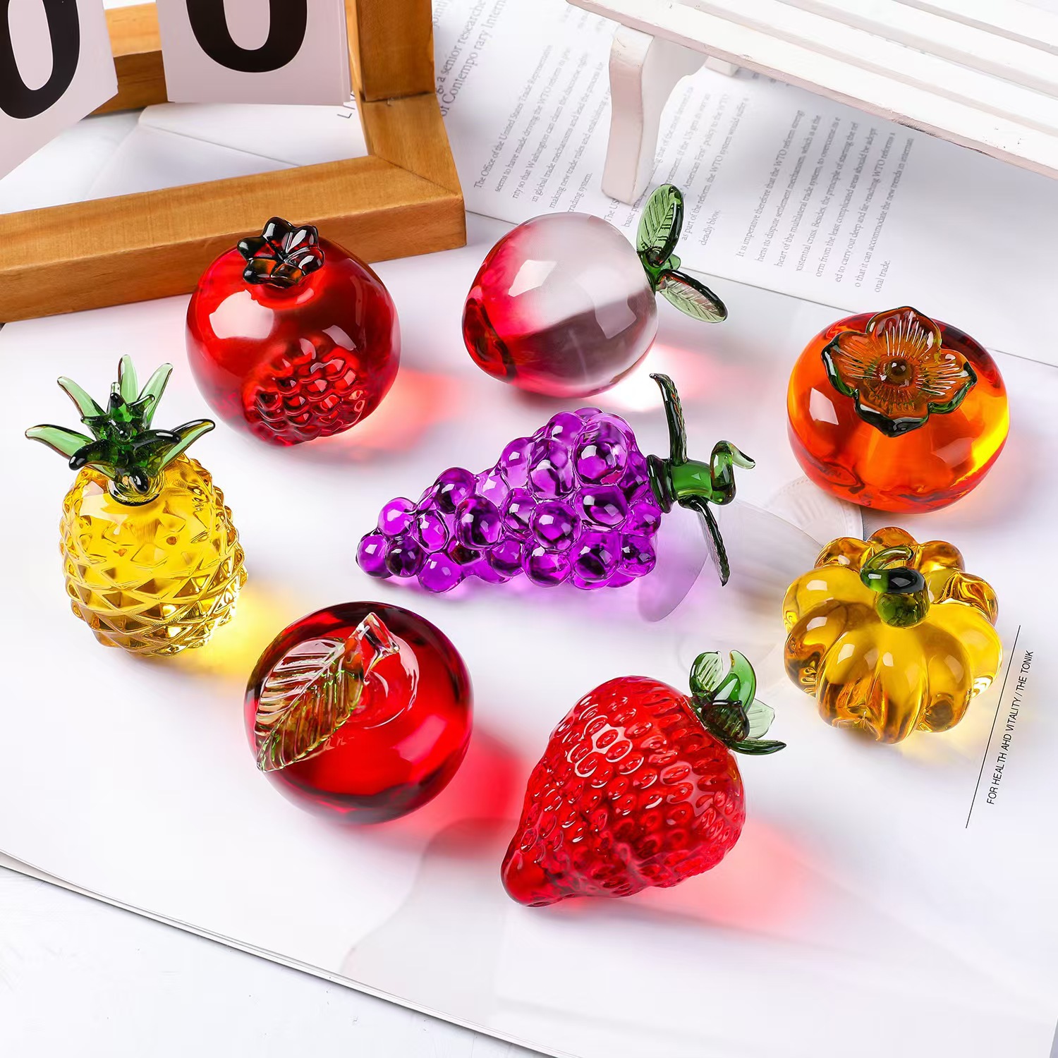 Presse-papier à fruits en cris - Desk Setup Plants avis et prix