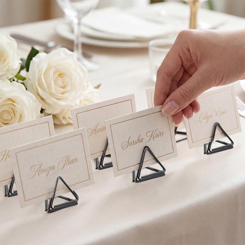 Porte-cartes triangulaires en  - Desk Setup Photo avis et prix