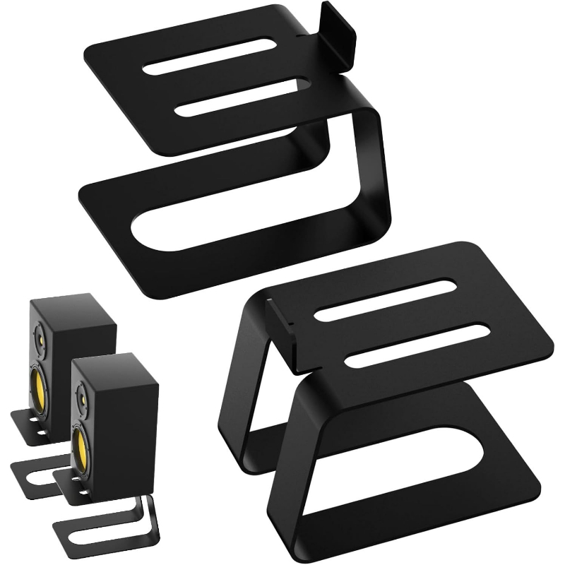 Lot de 2 supports de haut-parl - Desk Setup Speakers avis et prix