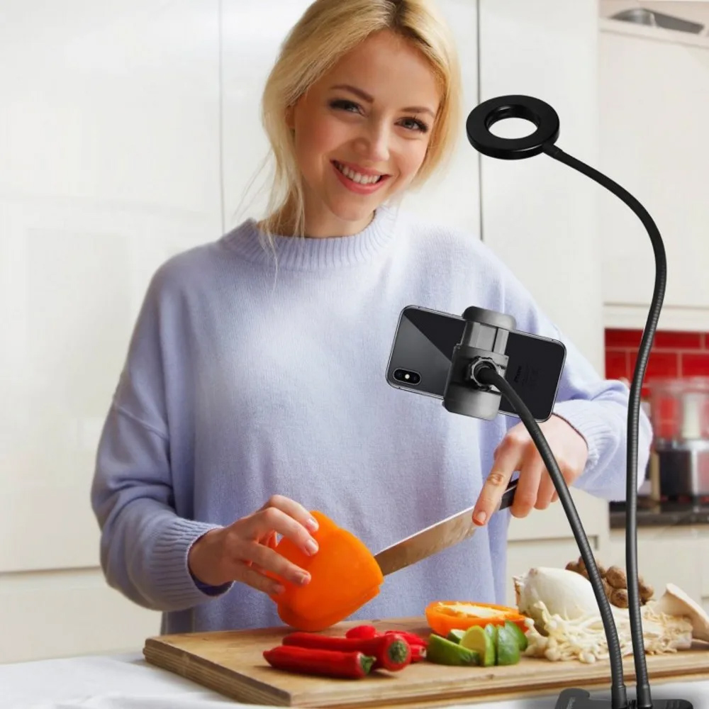 Anneau lumineux Led double lum - Dual Phone Holder avis et prix