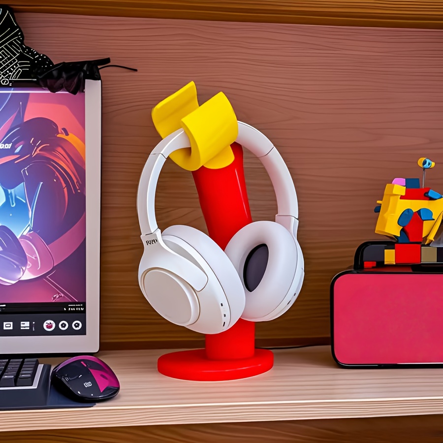 Support pour casque et étagère - Desk Setup Headphone Stand avis et prix