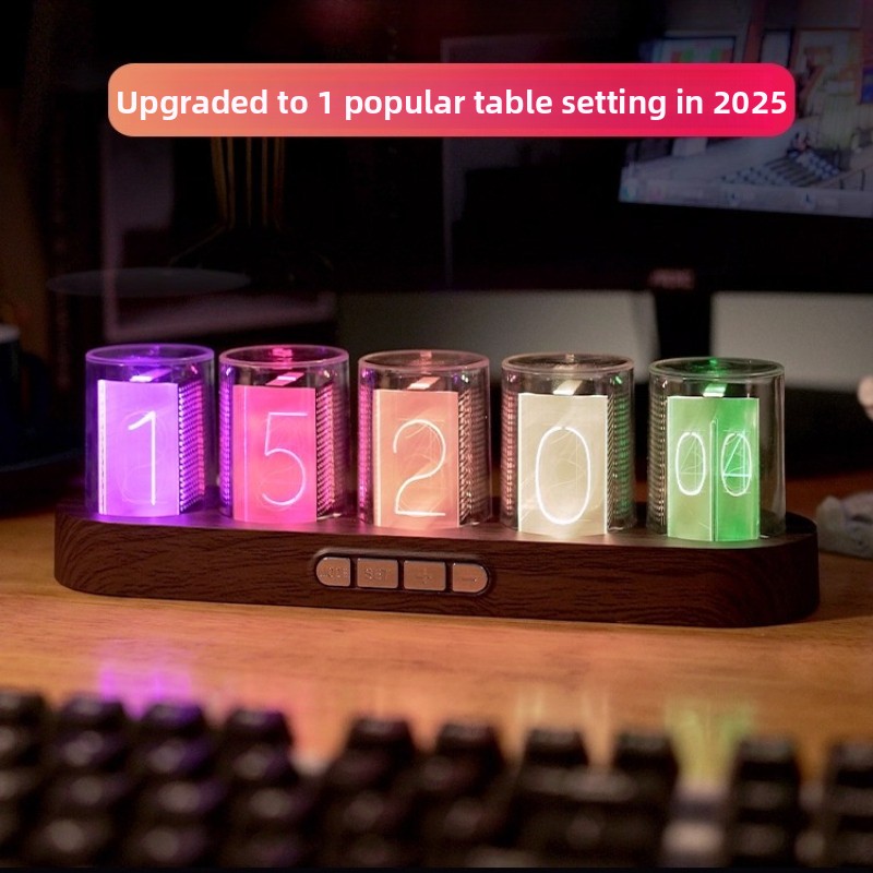 Horloge numérique à tubes Nixi - Desk Setup Tech avis et prix