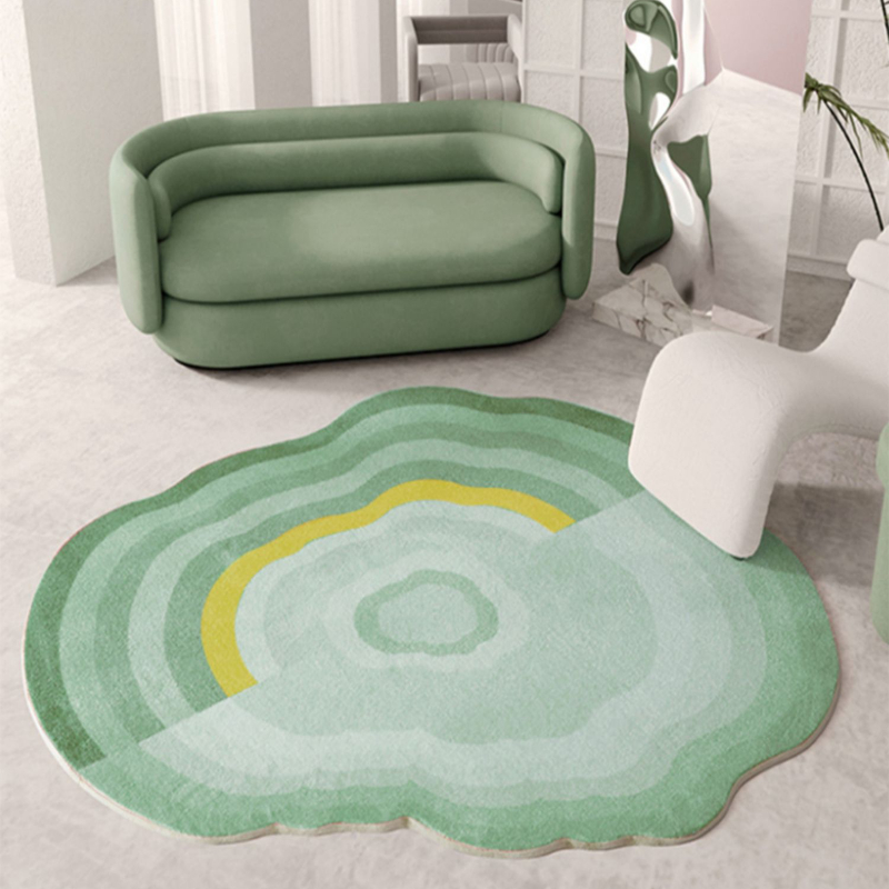 Tapis en peluche pour salon, g - Desk Setup Girly avis et prix
