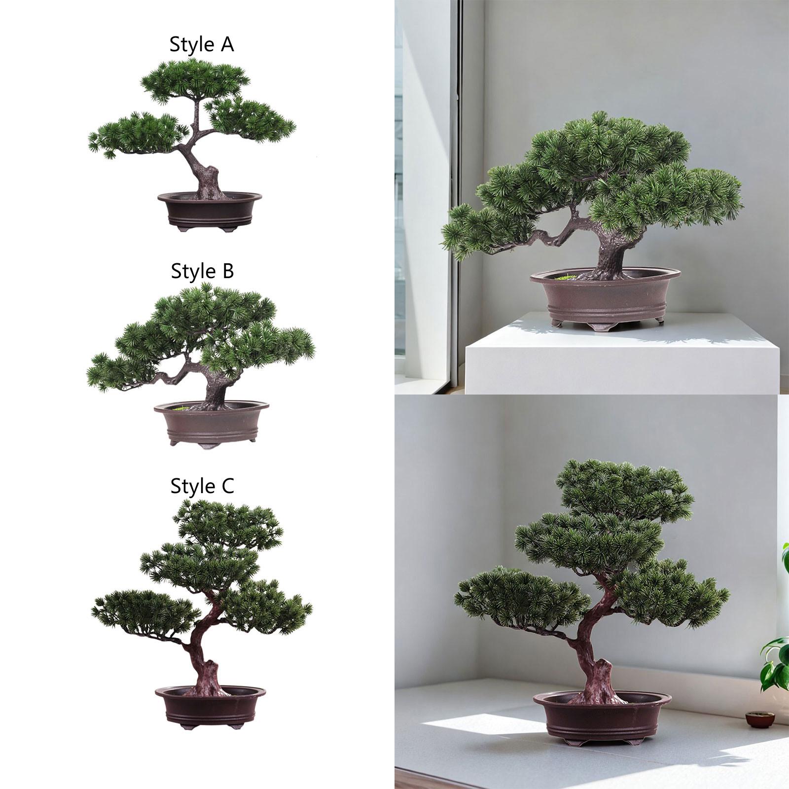 Plante verte artificielle en p - Desk Setup Plants avis et prix