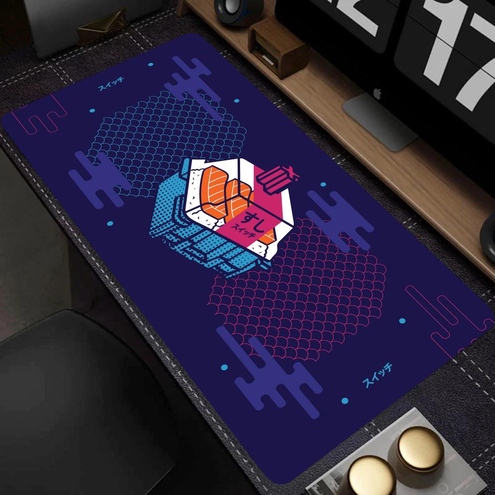 Grand tapis de souris à motif  - Desk Setup Tech avis et prix