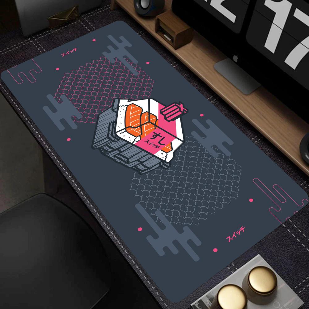 Grand tapis de souris à motif  - Desk Setup Tech avis et prix