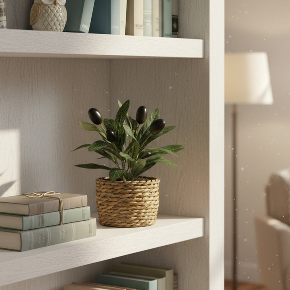 Plantes artificielles, olivier - Desk Setup Plants avis et prix