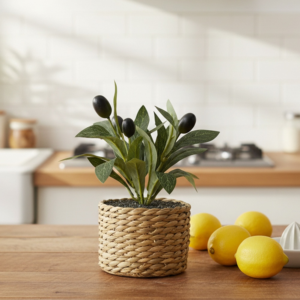Plantes artificielles, olivier - Desk Setup Plants avis et prix