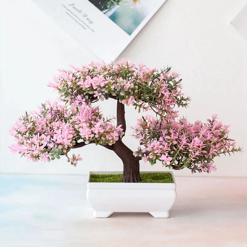 Plantes artificielles bonsaï,  - Desk Setup Plants avis et prix