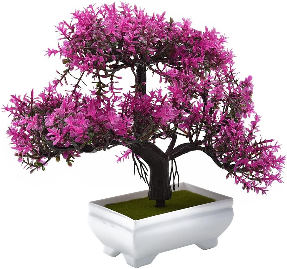 Plantes artificielles bonsaï,  - Desk Setup Plants avis et prix