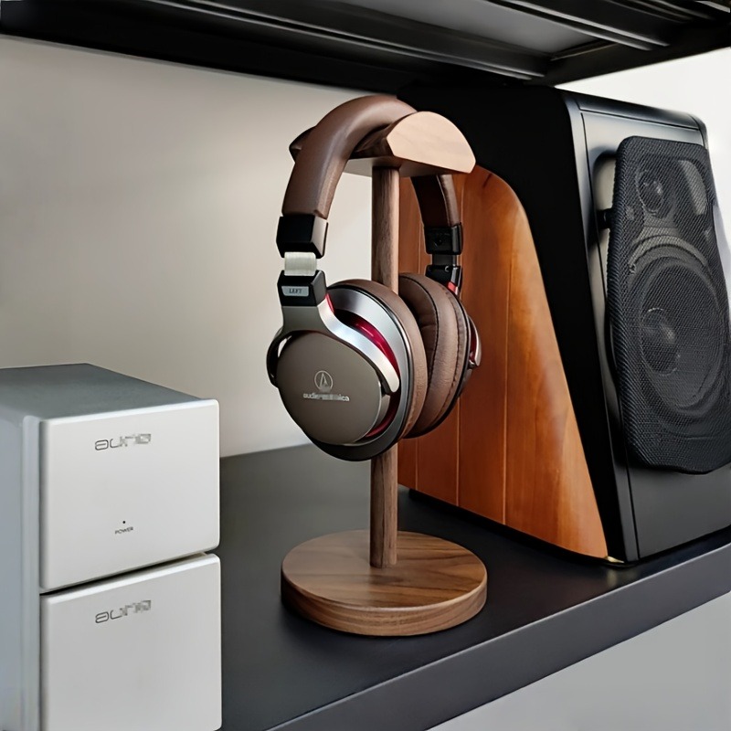 PGY – support de casque en boi - Desk Setup Headphone Stand avis et prix
