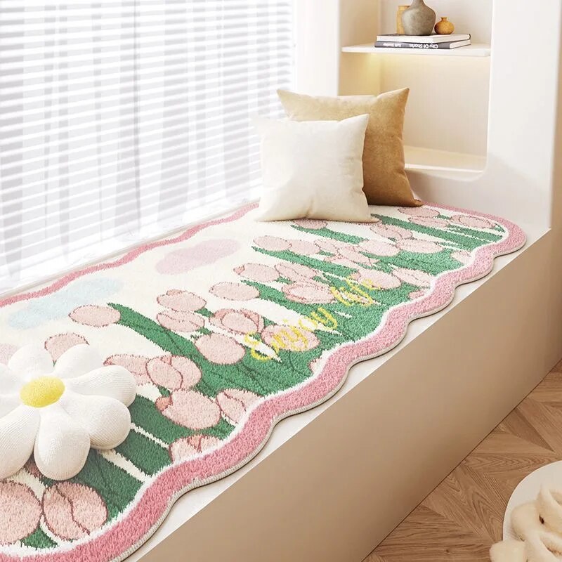 VIKmemorial-Tapis en cachemire - Desk Setup Girly avis et prix