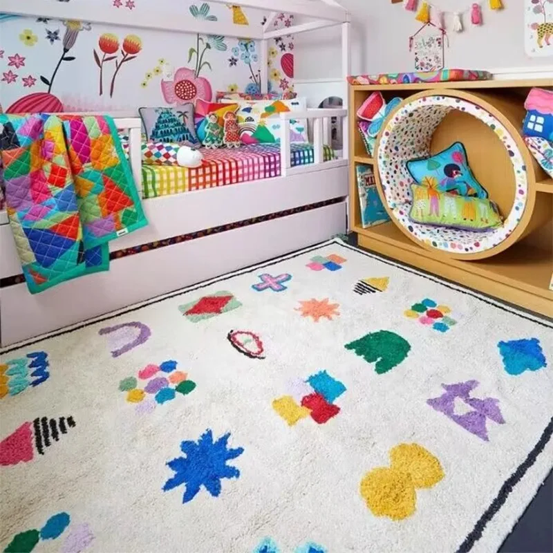 Tapis élégant de style nordiqu - Desk Setup Girly avis et prix