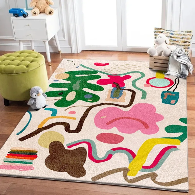 Tapis élégant de style nordiqu - Desk Setup Girly avis et prix