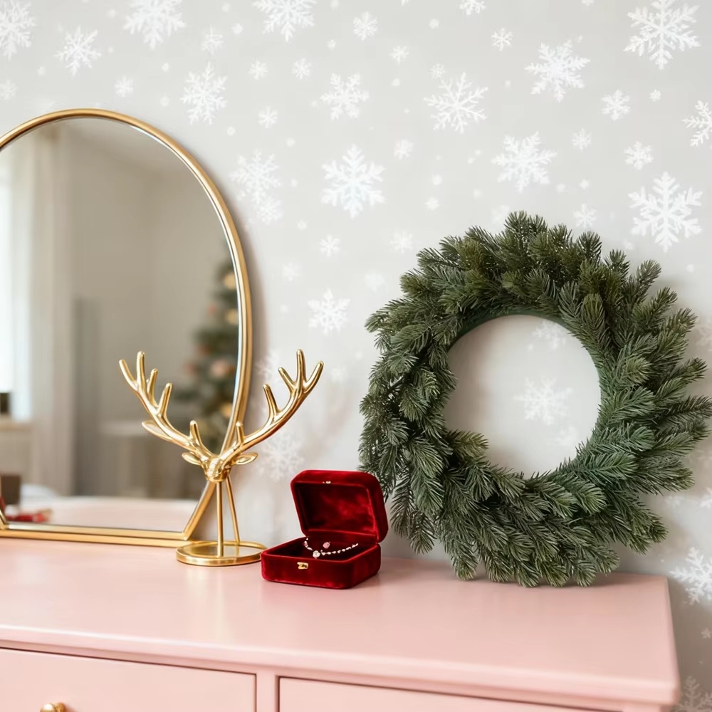 Guirlande artificielle en pin  - Desk Setup Plants avis et prix